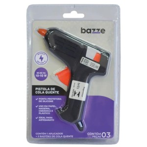 Pistola De Cola Quente Bazze 10-10w Pequena Bivolt