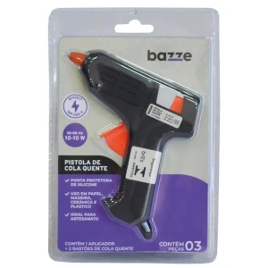 Pistola De Cola Quente Bazze 10-10w Pequena Bivolt