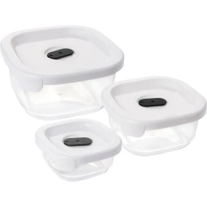 Pote Plastico Conj. 3 Potes Encaixaveis C/va