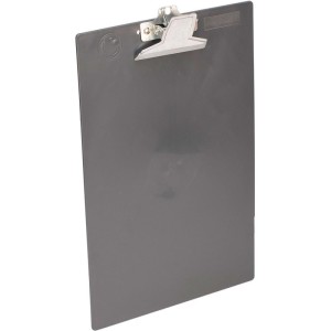 Prancheta Plastica Oficio C/prend.metal Black-129285-82708