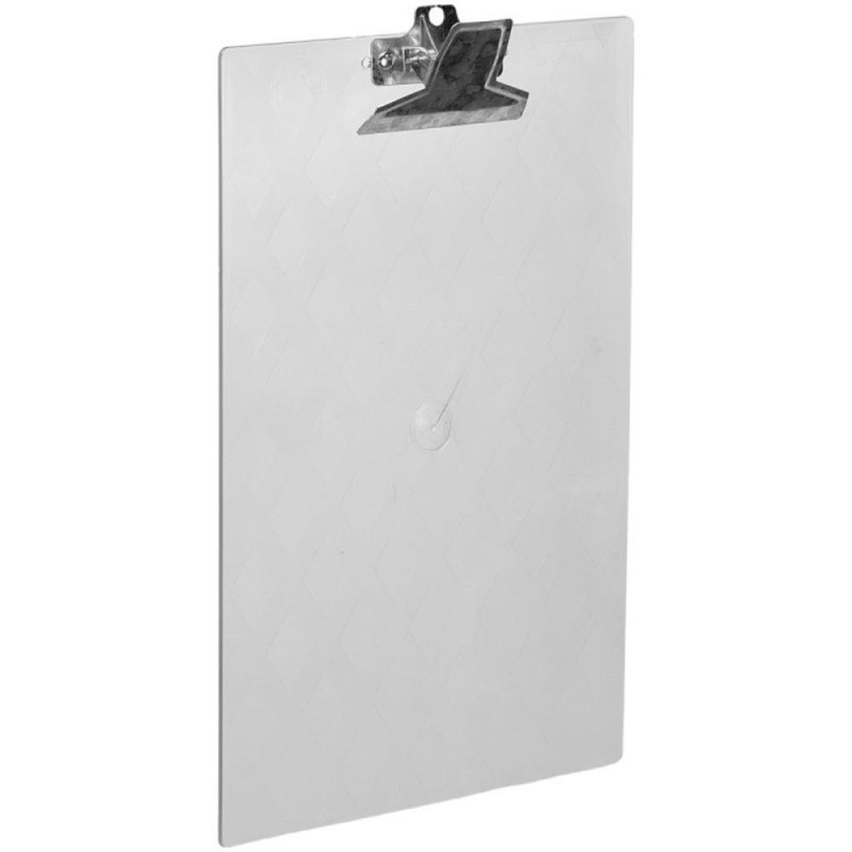 Prancheta Plastica Oficio C/prend.metal Cristal