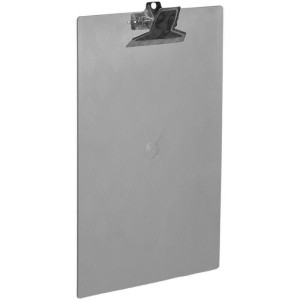 Prancheta Plastica Oficio C/prend.metal Fume