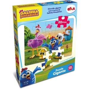 Quebra-cabeca Cartonado Galinha Pintadinha Puzzle Giga-129538-58831