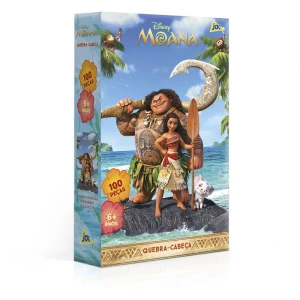 Quebra-cabeca Cartonado Moana 100pecas