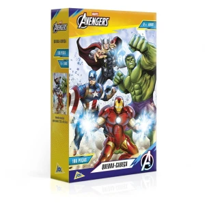 Quebra-cabeca Cartonado Os Vingadores 100pcs