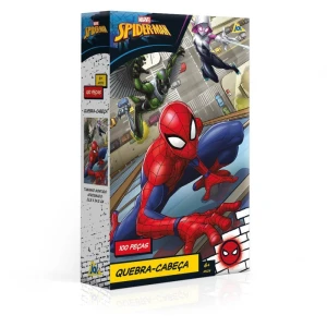 Quebra-cabeca Cartonado Spider-man 100pcs