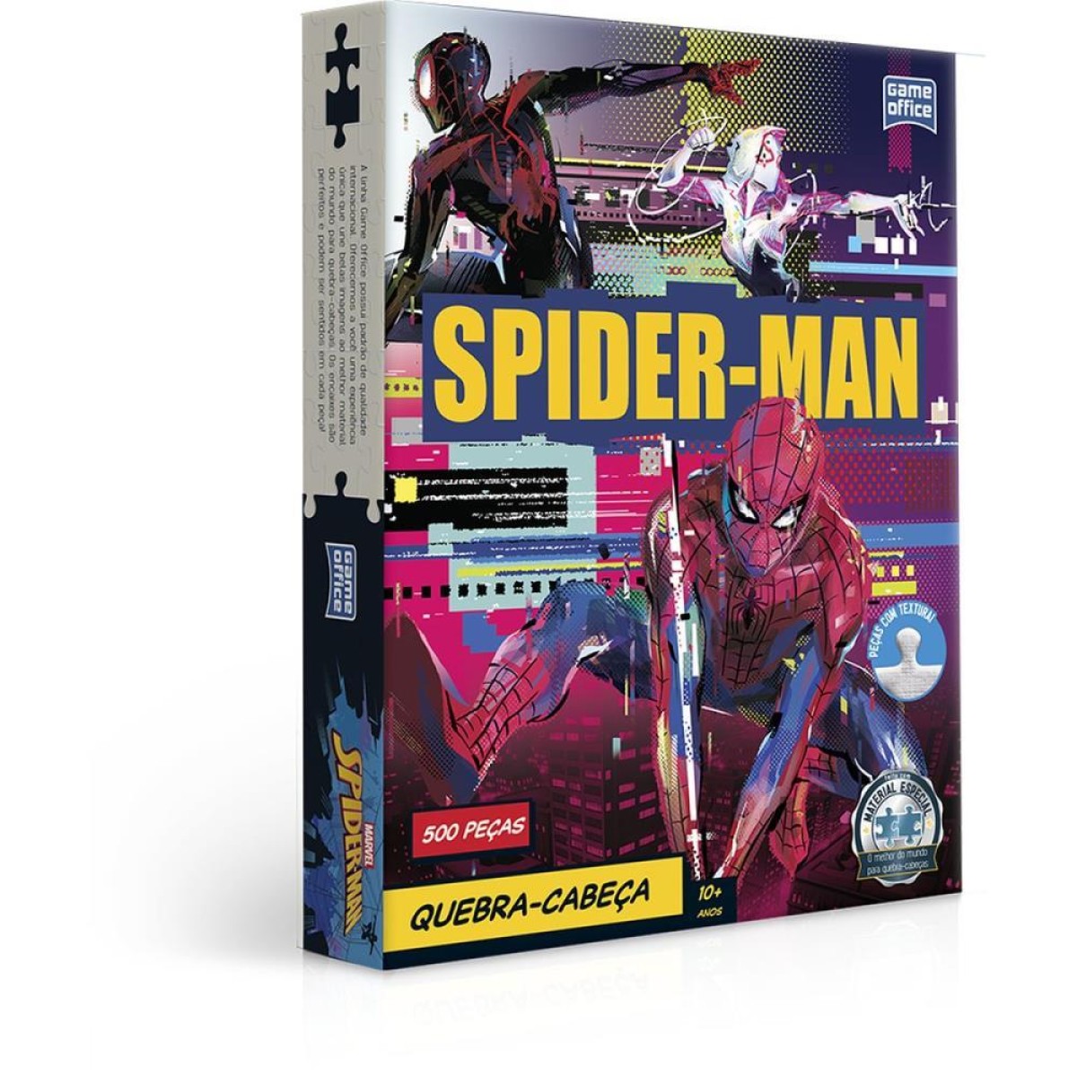 Quebra-cabeca Cartonado Spider-man 500 Pecas
