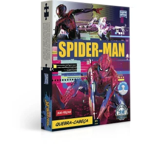 Quebra-cabeca Cartonado Spider-man 500 Pecas
