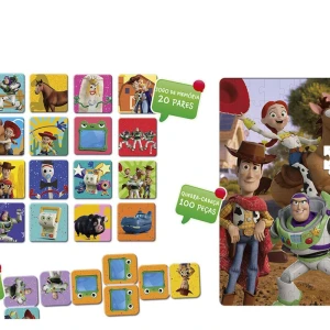 Quebra-cabeca Cartonado Toy Story 5 3em1 Domin/jg Memo