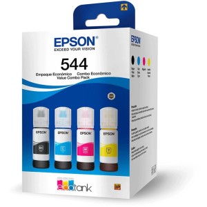 Refil De Tinta Epson 544 Kit Com 4 Cores