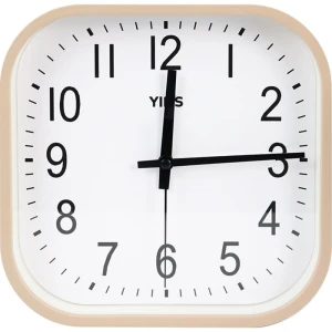 Relogio De Parede Quadrado 22.9cm 4 Cores (s)
