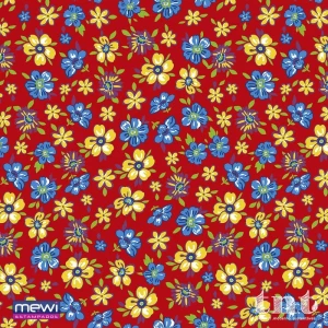 Tnt Estampado 1,40m 40g Chita Vermelho