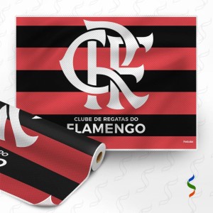 Tnt Estampado 1,40m 40g Flamengo 24 Paineis 1,40mx1,03m