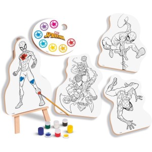 Brinquedo Para Colorir Spider-man Kit Pintura-128866-66633