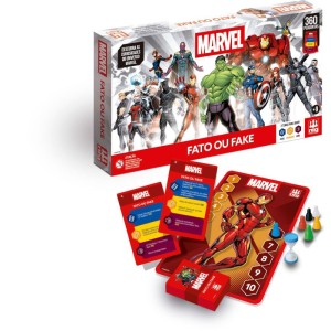 Jogo De Cartas Marvel Heroes Fato Ou Fake-128868-22636