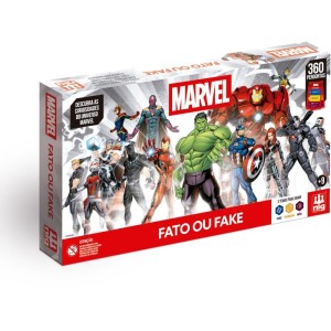 Jogo De Cartas Marvel Heroes Fato Ou Fake-128868-85032