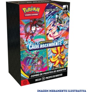 Jogo De Cartas Pokemon Me04 Caos Ascendente