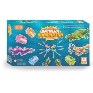 Jogo De Tabuleiro Batalha Submarina-128862-48383