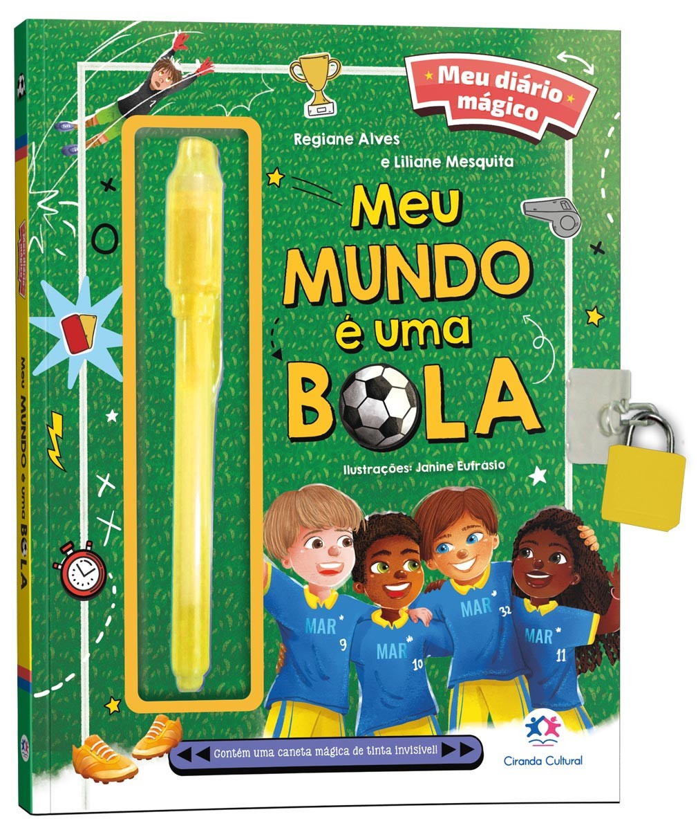 Meu Livro Diário Mágico - Meu Mundo é Uma Bola