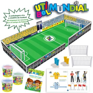 Copa Do Mundo Massinha Kit Futebol Itibol 4p-129583-62019