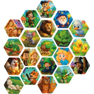 Jogo Da Memoria Fabulas 40 Pecas-128902-31396