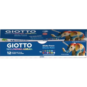 Tinta Acrilica Giotto 15ml 12 Cores