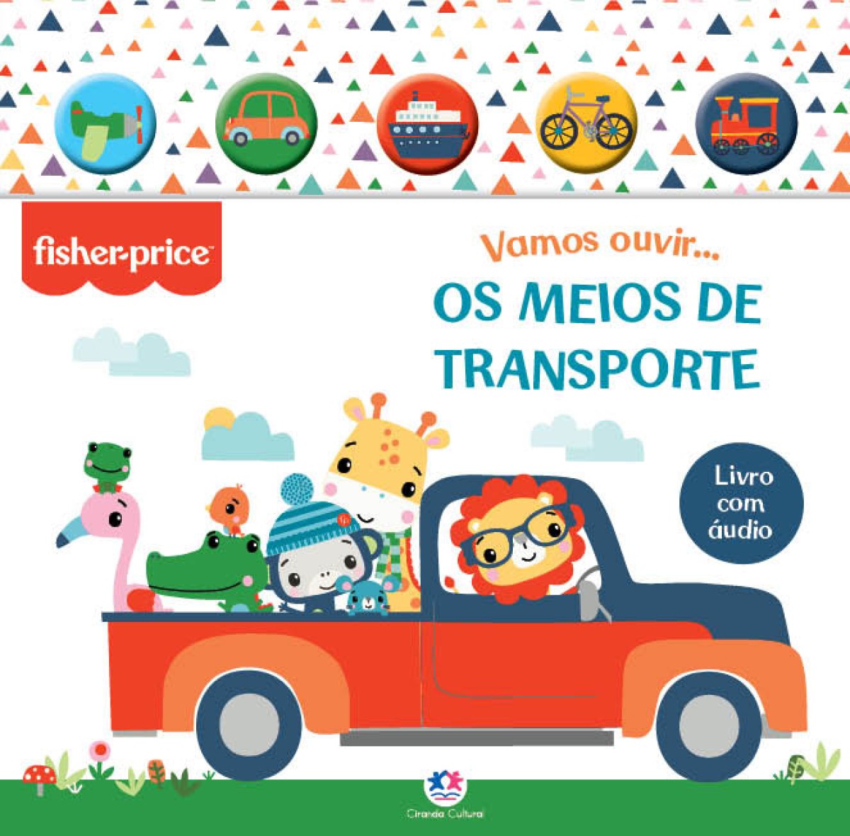 Fisher-price - Vamos Ouvir Os Meios De Transporte