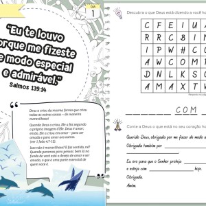 Livro-diário Bíblico Criativo - Para Meninas-9786526120873-58995