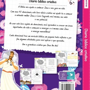 Livro-diário Bíblico Criativo - Para Meninas-9786526120873-97720