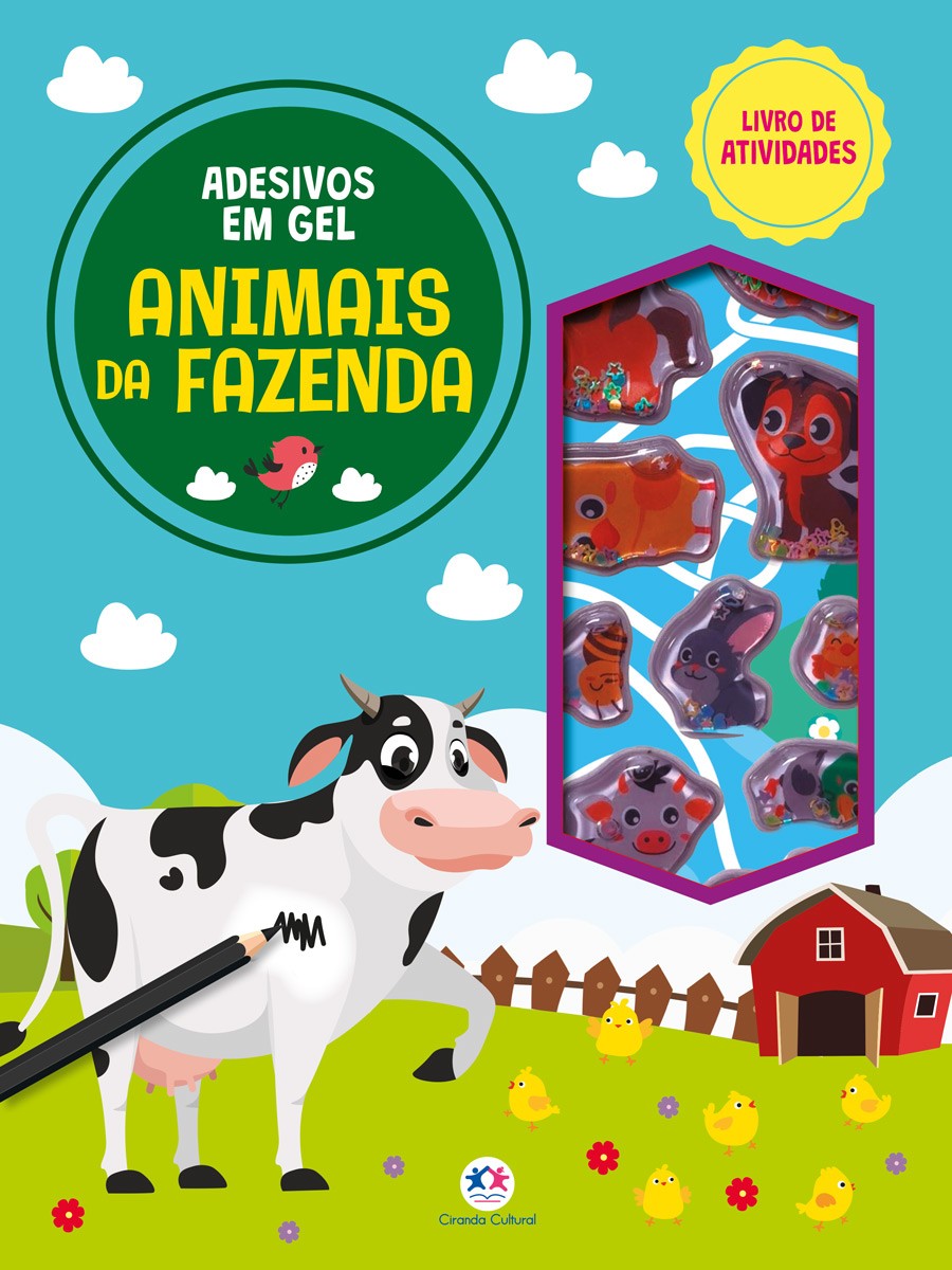 Animais Da Fazenda - Livro De Atividades