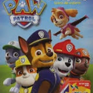 Kit - Patrulha Canina Com Giz De Cera