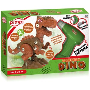 Boneco E Personagem Assembly Dino 20x8x15cm-130002-32859