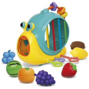 Brinquedo Para Bebe Caracol Sensorial