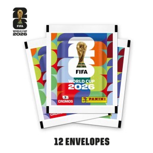 Copa Do Mundo 2026 - Blister Cartela 12 Envelopes