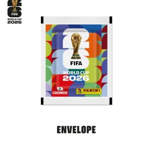 Copa Do Mundo 2026 - Envelopes Com 7 Figurinhas