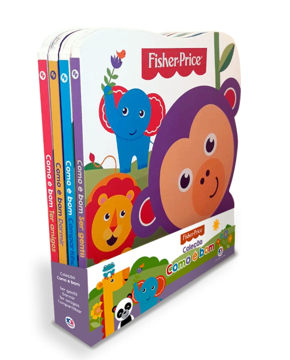 Fisher-price - Kit Coleção Como é Bom