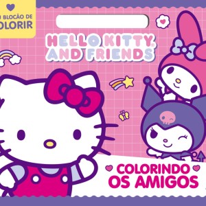 Hello Kitty - Colorindo Os Amigos