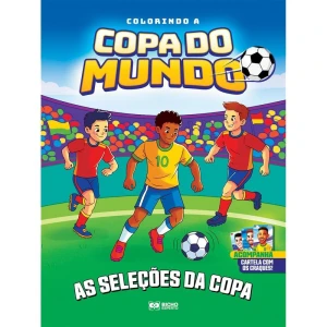 Copa Do Mundo Livro Colorindo A Copa 16pgs