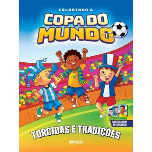 Copa Do Mundo Livro Colorindo A Copa 16pgs-128388-89590