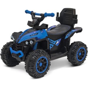 Veiculo Para Bebe Quadriciclo Eletrico Flash Wheels Azul-130006-48242