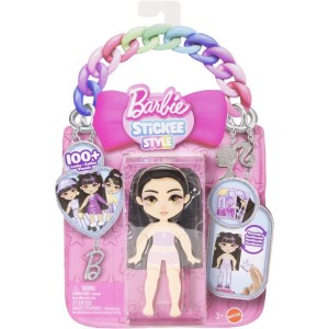 Barbie Stickee Style Boneca Vinil C/stickers (s)-129329-19560