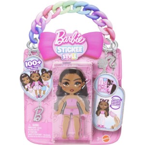 Barbie Stickee Style Boneca Vinil C/stickers (s)-129329-51213