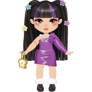 Barbie Stickee Style Boneca Vinil C/stickers (s)-129329-82384