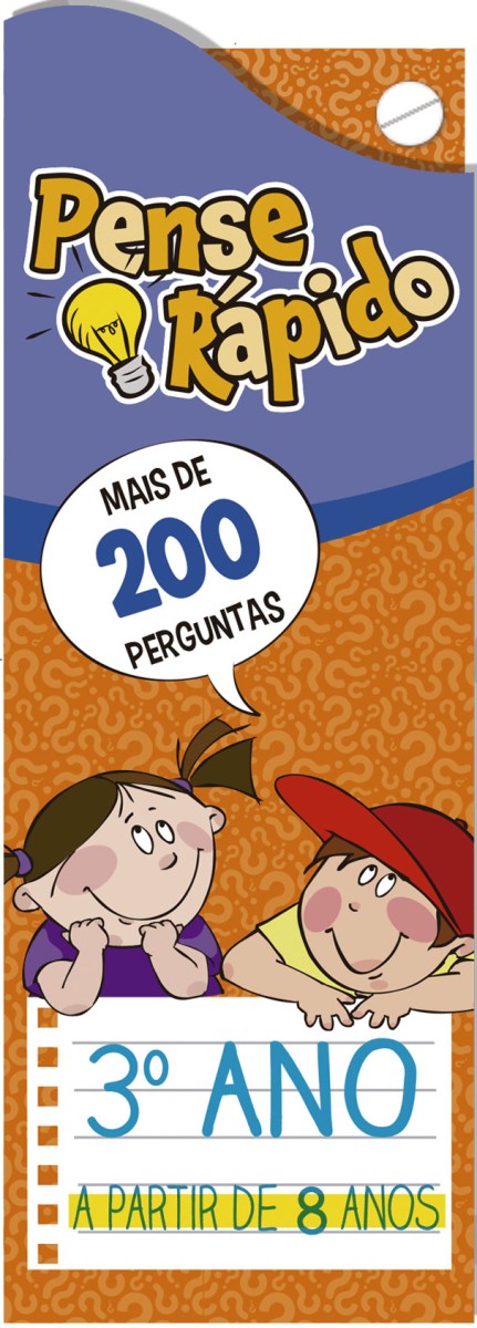 Pense Rápido 3º Ano - A Partir De 8 Anos