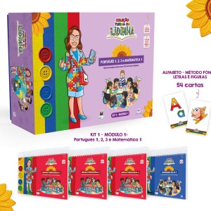 Turma Da Lidinha - Kit 1 - Módulo 1