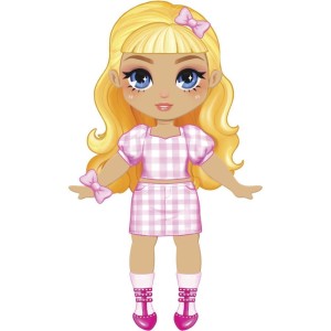 Barbie Stickee Style Boneca Vinil C/stickers (s)-129329-57914