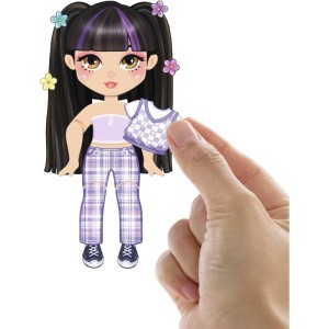 Barbie Stickee Style Boneca Vinil C/stickers (s)-129329-71052