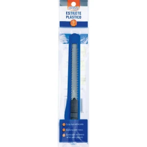 Estilete Estreito 9mm Plastico (s)