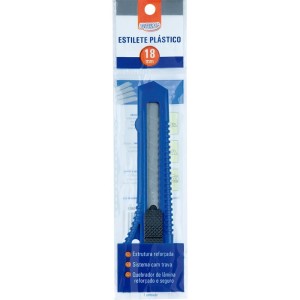 Estilete Largo 18mm Plastico (s)