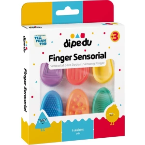 Brinquedo Pedagogico Dipedu Finger Sensorial C/06 P